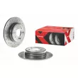 Jeu de 2 disques de frein arrière BREMBO 08.5178.3X - Visuel 1