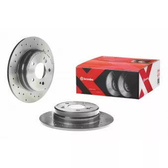 Jeu de 2 disques de frein arrière BREMBO 08.5178.3X