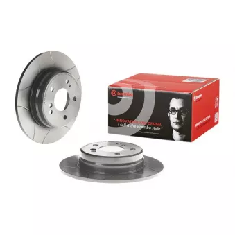 Jeu de 2 disques de frein arrière BREMBO 08.5178.77