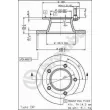 Jeu de 2 disques de frein avant BREMBO 08.5181.10 - Visuel 2