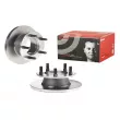 Jeu de 2 disques de frein avant BREMBO 08.5181.10 - Visuel 1