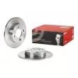 Jeu de 2 disques de frein arrière BREMBO 08.5213.10 - Visuel 1