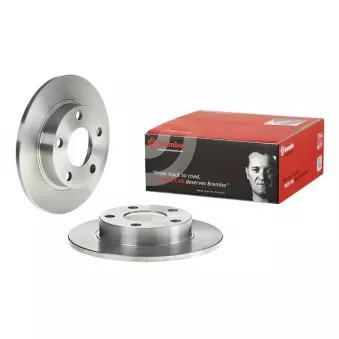 Jeu de 2 disques de frein arrière BREMBO 08.5213.20