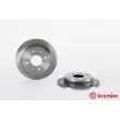 Jeu de 2 disques de frein arrière BREMBO 08.5218.10 - Visuel 1