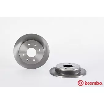 Jeu de 2 disques de frein arrière BREMBO 08.5218.10