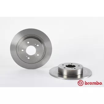 Jeu de 2 disques de frein arrière BREMBO 08.5295.10