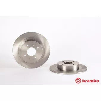 Jeu de 2 disques de frein arrière BREMBO