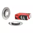 Jeu de 2 disques de frein arrière BREMBO 08.5334.1X - Visuel 1