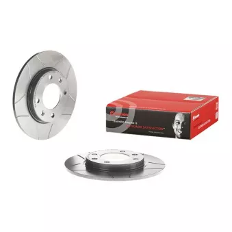 Jeu de 2 disques de frein arrière BREMBO 08.5334.75