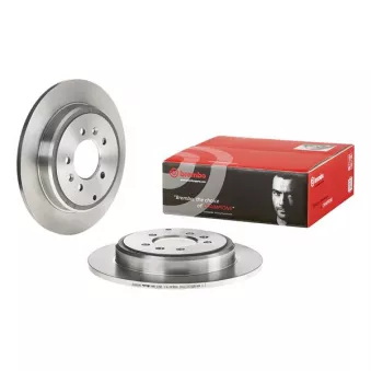 Jeu de 2 disques de frein arrière BREMBO 08.5344.20