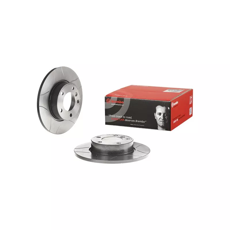 Jeu de 2 disques de frein avant BREMBO 08.5359.75