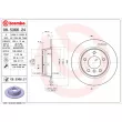 Jeu de 2 disques de frein arrière BREMBO 08.5366.21 - Visuel 2