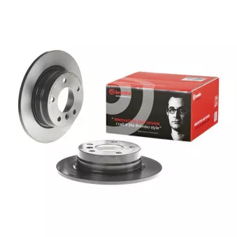 Jeu de 2 disques de frein arrière BREMBO 08.5366.21