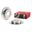 Jeu de 2 disques de frein arrière BREMBO 08.5443.60 - Visuel 1