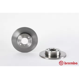 Jeu de 2 disques de frein avant BREMBO