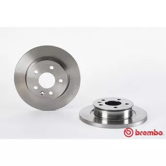 Jeu de 2 disques de frein avant BREMBO 08.5501.10