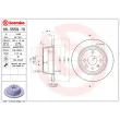 Jeu de 2 disques de frein arrière BREMBO 08.5559.10 - Visuel 2