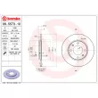 Jeu de 2 disques de frein arrière BREMBO 08.5573.10 - Visuel 2