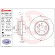 Jeu de 2 disques de frein arrière BREMBO 08.5580.11 - Visuel 2
