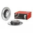Jeu de 2 disques de frein arrière BREMBO 08.5580.11 - Visuel 1