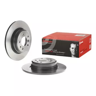 Jeu de 2 disques de frein arrière BREMBO 08.5580.11
