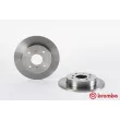 Jeu de 2 disques de frein arrière BREMBO 08.5582.10 - Visuel 1
