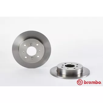 Jeu de 2 disques de frein arrière BREMBO 08.5582.10