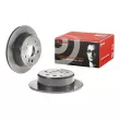 Jeu de 2 disques de frein arrière BREMBO 08.5625.21 - Visuel 1