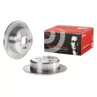 Jeu de 2 disques de frein arrière BREMBO 08.5625.40 - Visuel 1
