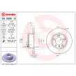 Jeu de 2 disques de frein arrière BREMBO 08.5636.10 - Visuel 2