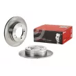 Jeu de 2 disques de frein arrière BREMBO 08.5639.10 - Visuel 1