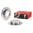 Jeu de 2 disques de frein arrière BREMBO 08.5639.20 - Visuel 1