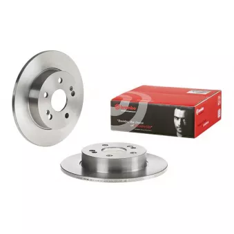 Jeu de 2 disques de frein arrière BREMBO 08.5645.10