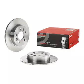 Jeu de 2 disques de frein arrière BREMBO 08.5645.50