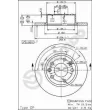 Jeu de 2 disques de frein arrière BREMBO 08.5646.10 - Visuel 2