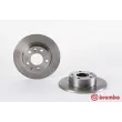 Jeu de 2 disques de frein arrière BREMBO 08.5646.10 - Visuel 1