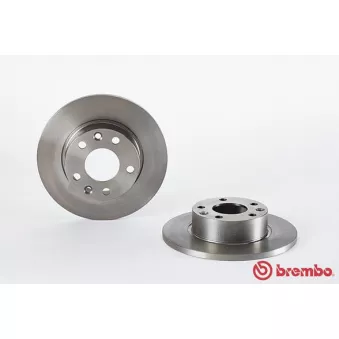 Jeu de 2 disques de frein arrière BREMBO 08.5646.10
