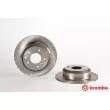 Jeu de 2 disques de frein arrière BREMBO 08.5698.10 - Visuel 1