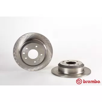 Jeu de 2 disques de frein arrière BREMBO 08.5698.10