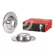Jeu de 2 disques de frein avant BREMBO 08.5709.10 - Visuel 1