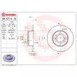 Jeu de 2 disques de frein avant BREMBO 08.5714.10 - Visuel 2