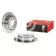 Jeu de 2 disques de frein arrière BREMBO 08.5719.10 - Visuel 1