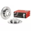 Jeu de 2 disques de frein arrière BREMBO 08.5725.10 - Visuel 1