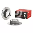 Jeu de 2 disques de frein arrière BREMBO 08.5729.14 - Visuel 1