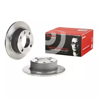 Jeu de 2 disques de frein arrière BREMBO 08.5729.14