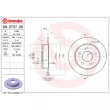 Jeu de 2 disques de frein arrière BREMBO 08.5737.20 - Visuel 2