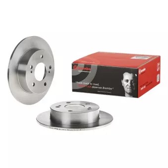 Jeu de 2 disques de frein arrière BREMBO 08.5737.20