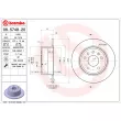 Jeu de 2 disques de frein arrière BREMBO 08.5748.20 - Visuel 2