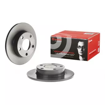 Jeu de 2 disques de frein arrière BREMBO 08.5775.11