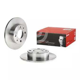 Jeu de 2 disques de frein arrière BREMBO 08.5775.20